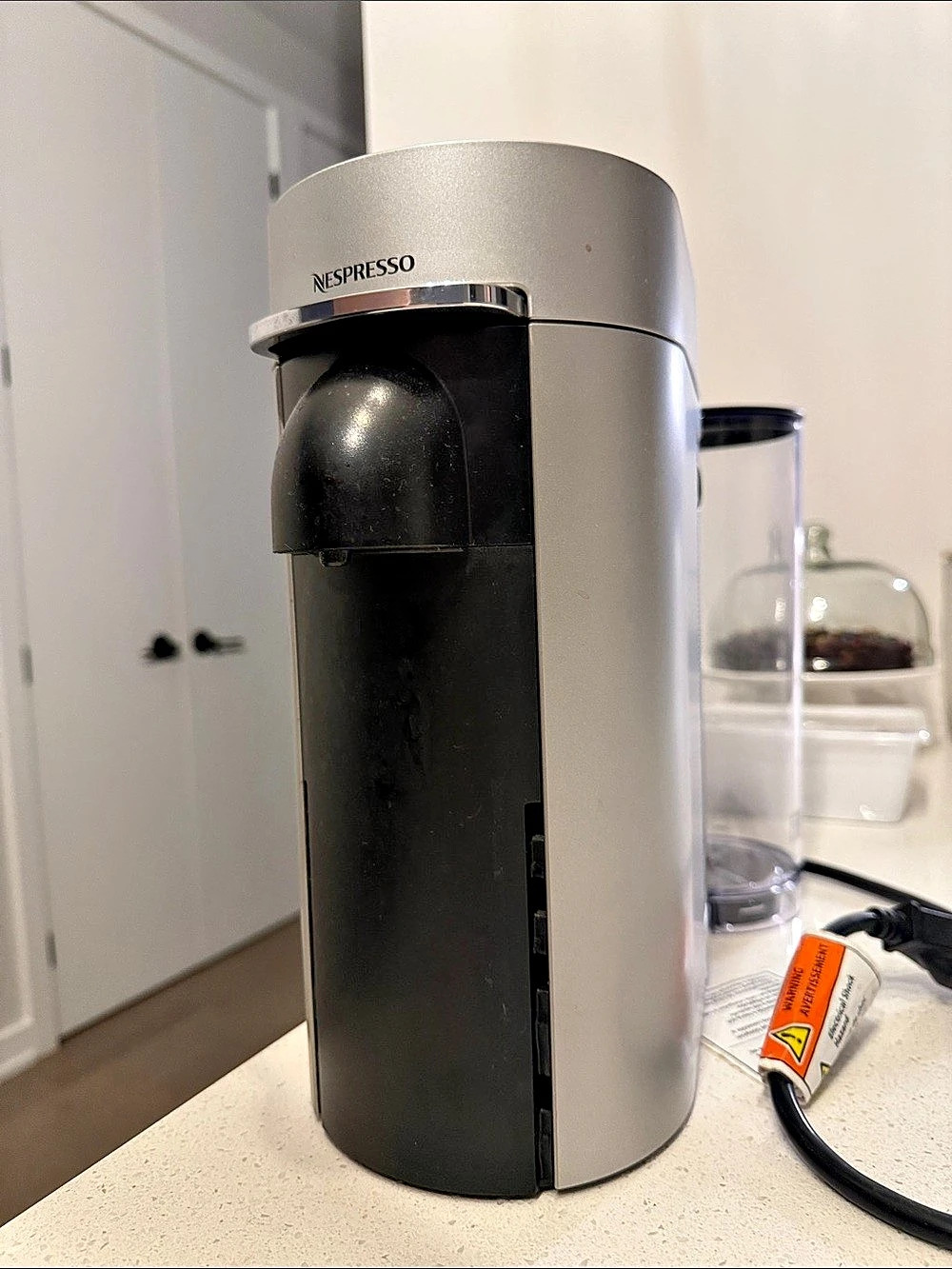 Nespresso Vertuo Next Coffee Machine Silver & Black